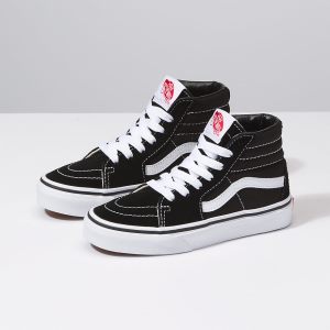 Vans Erkek Çocuk Spor Ayakkabı Sk8-Hi Siyah/Beyaz | 87539-372